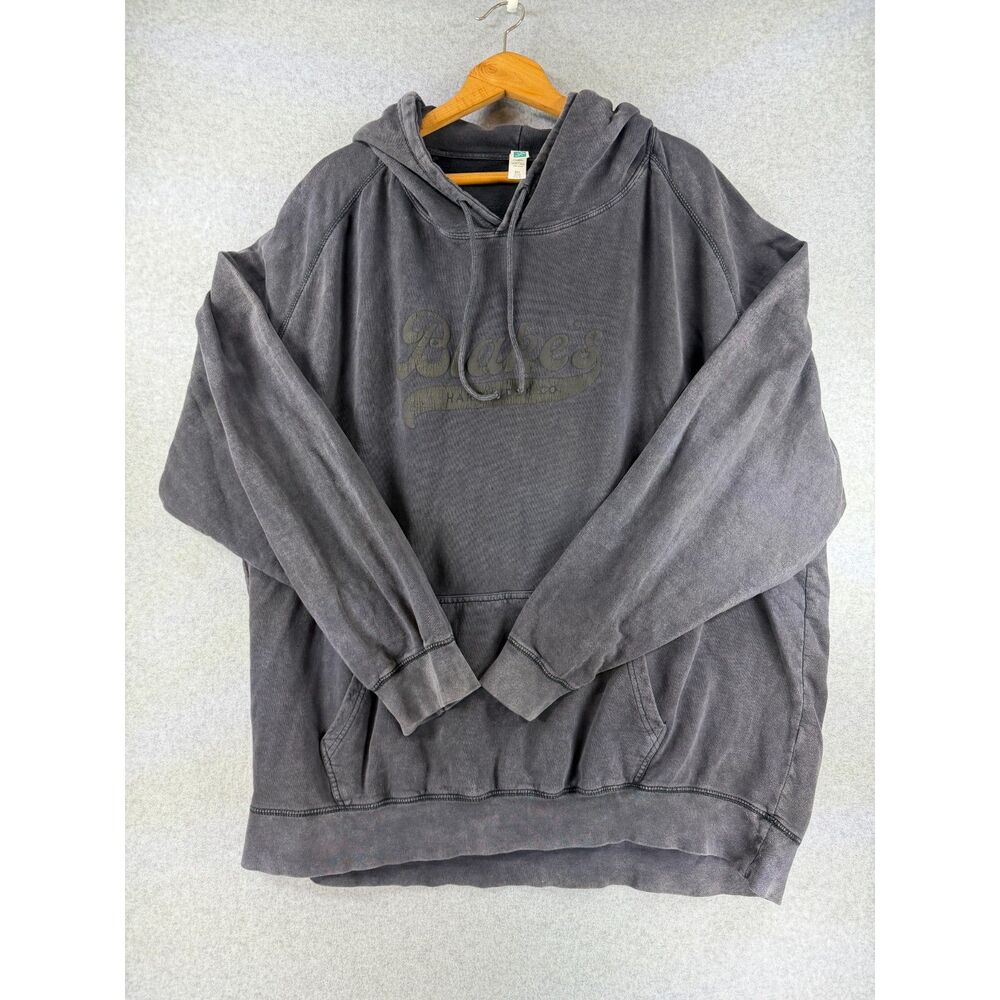 Blake’s Hard Cider Co 3XL Gray/Black Distressed Pullover Hoodie Michigan 3626